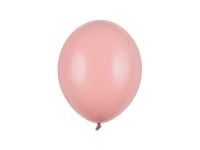 Balony lateksowe ciemne mgliste różowe strong, 27 cm 100 szt.