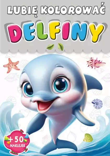 Delfiny. Lubię kolorować zdjęcie 1