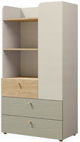 Regał Do Pokoju Młodzieżowego 120cm Eukaliptus YOKO JR -3 Kolory Do Wyboru
