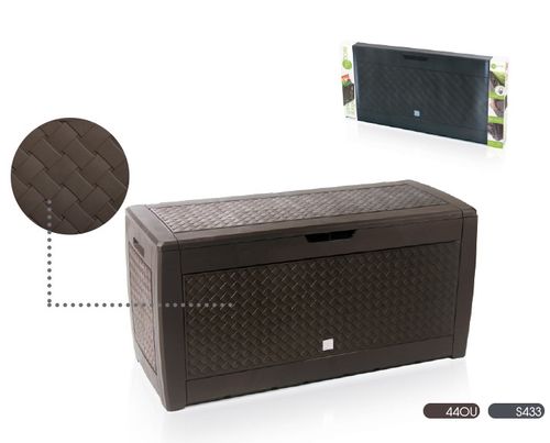 Skrzynia Ogrodowa BOXE MATUBA 320 litrów CIEMNY BRĄZ - UMBRA na Arena.pl