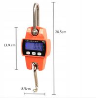 Waga myśliwska hakowa, podwieszana do zwierzyny elektroniczna do 300 kg