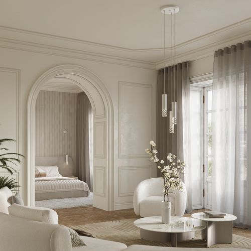 Lampa wisząca LIRO 2 biały na Arena.pl