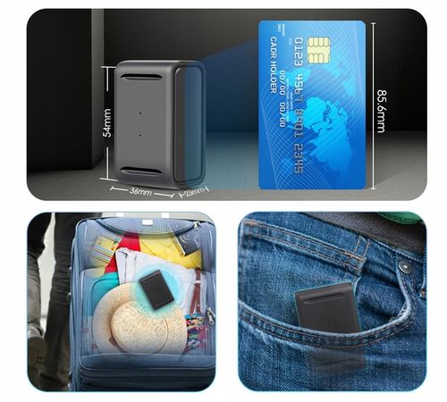 LOKALIZATOR GPS GT20A 1500mAh 15 DNI MAGNES ŚLEDZENIE PODSŁUCH TRACKER APP na Arena.pl