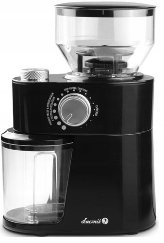 Młynek do mielenia kawy orzechów żarnowy elektryczny Łucznik CG-2019 na Arena.pl