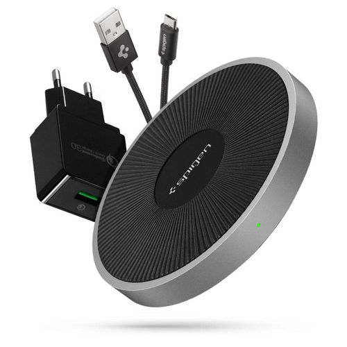 SPIGEN F306W WIRELESS FAST CHARGER BLACK na Arena.pl
