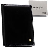 portfel męski skórzany n02-rvt black