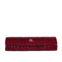 Etui na okulary Canaletto z naturalnej skóry na wzór krokodyla ED107s96