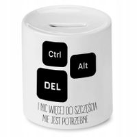 Skarbonka Informatyka Nic Więcej Nie Potrzeba Z Nadrukiem Ze Zdjęciem