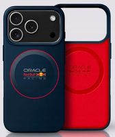 ETUI DO IPHONE 17 PRO RED BULL SILICONE RED RING MAGSAFE GRANATOWY