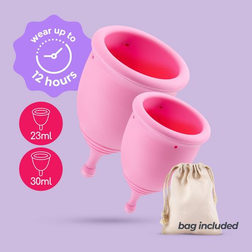 Crushious Minerva S + L Menstrual Cups With Pouch na Arena.pl