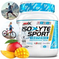 ISOTONIC Isolyte elektrolity IZOTONIK W PROSZKU DLA BIEGACZY, KOLARZY Mango