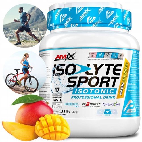 ISOTONIC Isolyte elektrolity IZOTONIK W PROSZKU DLA BIEGACZY, KOLARZY Mango na Arena.pl