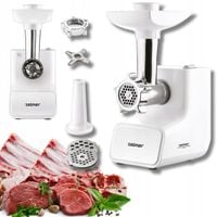 MASZYNKA DO MIELENIA MIĘSA ZELMER ZMM3511B BIAŁA 1500W 2.5KG/MIN