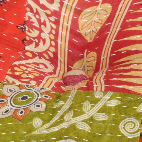 Sofa Modułowa Z Akcesoriami, 9 Elementów, Patchwork Z Tkanin na Arena.pl