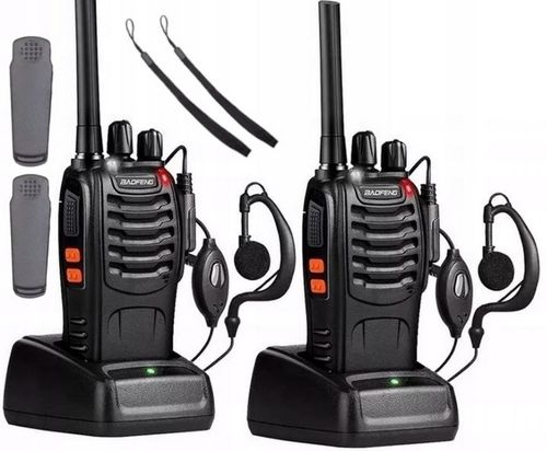 2x WALKIE TALKIE Krótkofalówki BAOFENG BF-888S Radiotelefon PMR DUŻY ZASIĘG na Arena.pl