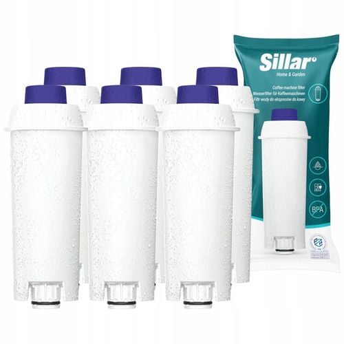 6x filtr do ekspresu Delonghi Dinamica Plus Magnifica - wkłady Sillar na Arena.pl