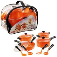 Zestaw Kuchenny Garnki Patelnia Dla Dzieci 9 Szt 71474