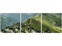 90 80CM OBRAZ T3 ELEM GŁÓWNA GRAŃ TATR STOPAMI DRUK ŚCIENNY