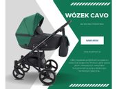 Wózek Dziecięcy Cavo Premium 3w1 Wielofunkcyjny Głęboki