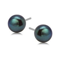 Srebrne kolczyki Staviori z perłami