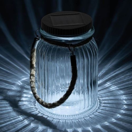 Lampy solarne, 3 LED, plastikowe, zimna biel, 3 szt. na Arena.pl