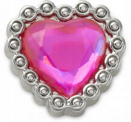 Przypinka Ozdoba Jibbitz Charms Pin Do Butów Crocs Gorgeous Heart Gem na Arena.pl