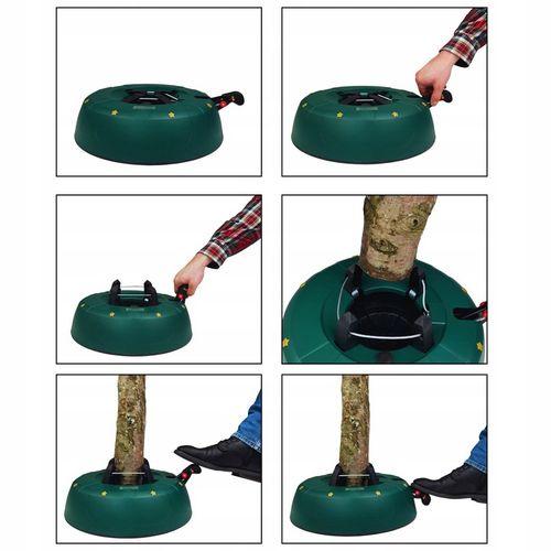 STOJAK CHOINKOWY SAMOZACISKOWY PODSTAWKA NA ŻYWĄ CHOINKĘ, WYSOKOŚĆ DO 3,5 M na Arena.pl