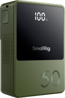 SmallRig 4872 V-Mount Mini Akumulator VB50, D-Tap, USB-A, USB-C, zielony