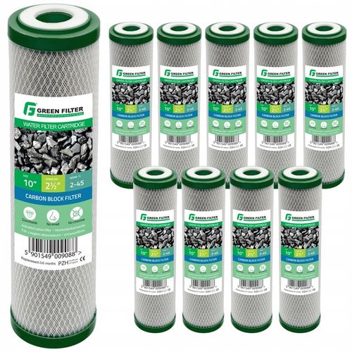 WKŁAD Z WĘGLA AKTYWNEGO 10' USUWA CHLOR, METALE CIĘŻKIE, POPRAWIA SMAK WODY na Arena.pl