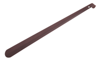 Łyżka do butów obuwia metalowa duża długa 51 cm brązowa