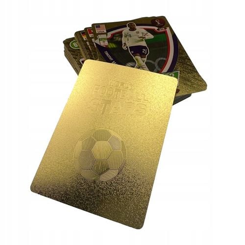 KARTY PIŁKARSKIE 2w1 110szt ZŁOTE + SREBRNE KARTY KOLEKCJONERSKIE 110 KART na Arena.pl