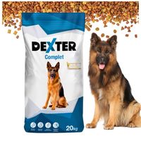 Karma Sucha Dexter Complete Dla Psa Z Witaminami Duże Rasy 20kg