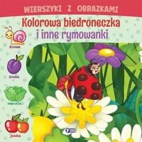 wierszyki z obrazkami: kolorowa biedroneczka i inne rymowanki dla dzieci