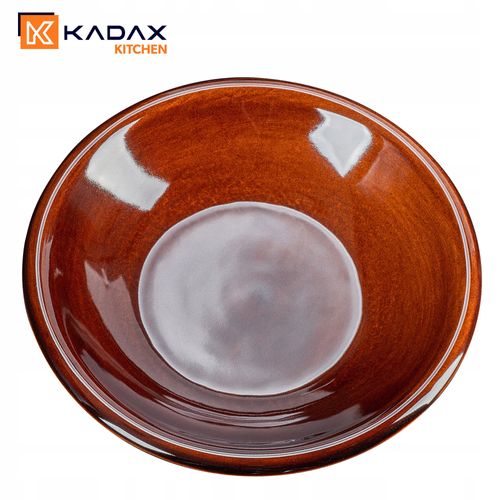 Kadax Talerz Obiadowy Głęboki Kamionka 23cm 4szt na Arena.pl