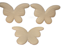 motyl 3szt.  biały styropianowy 20cm  | 832998