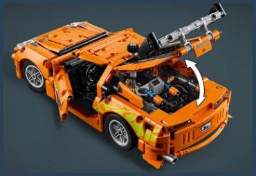 42204 - lego technic - fast and furious toyota supra mk4 na Arena.pl