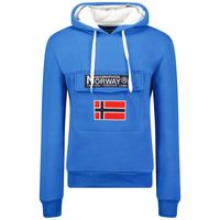 Bluza Geographical Norway Gadrien DB 054 M WW6115H/GN-Royal Blue / White L