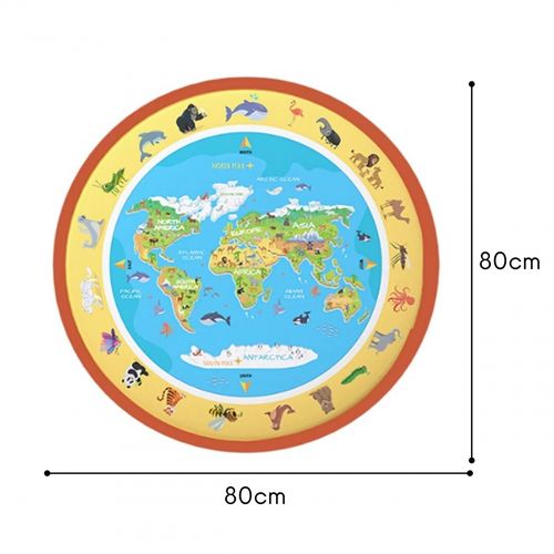 WOOPIE Magiczna Mata Wodna do Malowania Okrągła ZOO 23 el. na Arena.pl