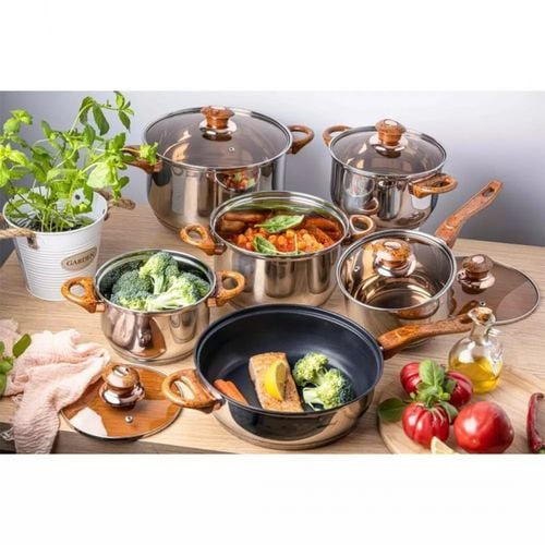 12 elementowy zestaw garnków kinghoff kh-1768 na Arena.pl