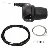 Manetka obrotowa Shimano Nexus 8 SL-C6000 prawa + Linka