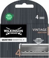 Wilkinson Sword Quattro Essential 4 Vintage Wymienne Ostrza Wkłady
