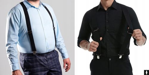 WEISNER Y | SZEROKIE SZELKI DO SPODNI NARCIARSKICH ROBOCZYCH CZARNE MOCNE na Arena.pl