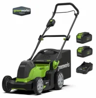 KOSIARKA AKUMULATOROWA GREENWORKS 48V 41cm + ŁADOWARKA + 2 AKUMULATORY DVT