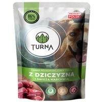 mokra karma dla psa dziczyzna turna 500g odporność zdrowa skóra sierść psów