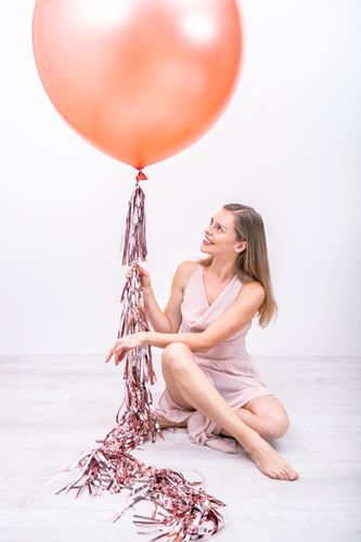Balon okrągły 1m, Metallic Rose Gold na Arena.pl