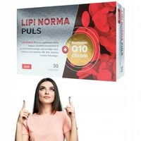 KOENZYM Q10 suplement diety ekstrakt z czerwonego ryżu Lipi Norma Puls