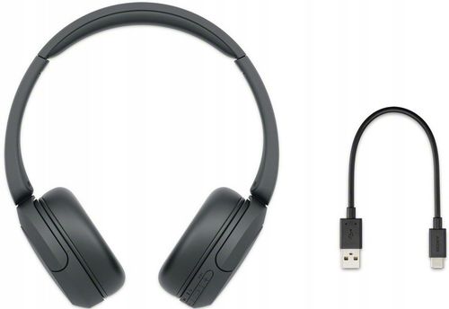 Słuchawki nauszne SONY WHCH520 Czarny na Arena.pl