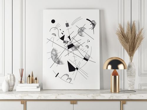 Plakat cyfrowy do wydruku kandinsky obrazy na Arena.pl
