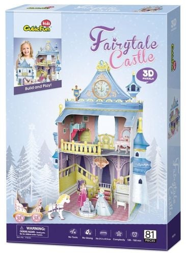 Puzzle 3D Domek dla lalek Fairytale Cast na Arena.pl