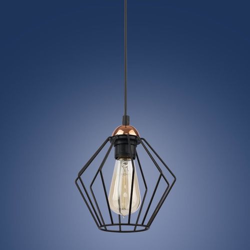 Loftowa lampa wisząca do salonu Galaxy 1642 TK Lighting metalowa czarna na Arena.pl